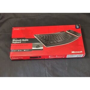 Microsoft Bluetooth Mobile Comfort  Keyboard 6000 With Number‎ Pad (CXD-00001)